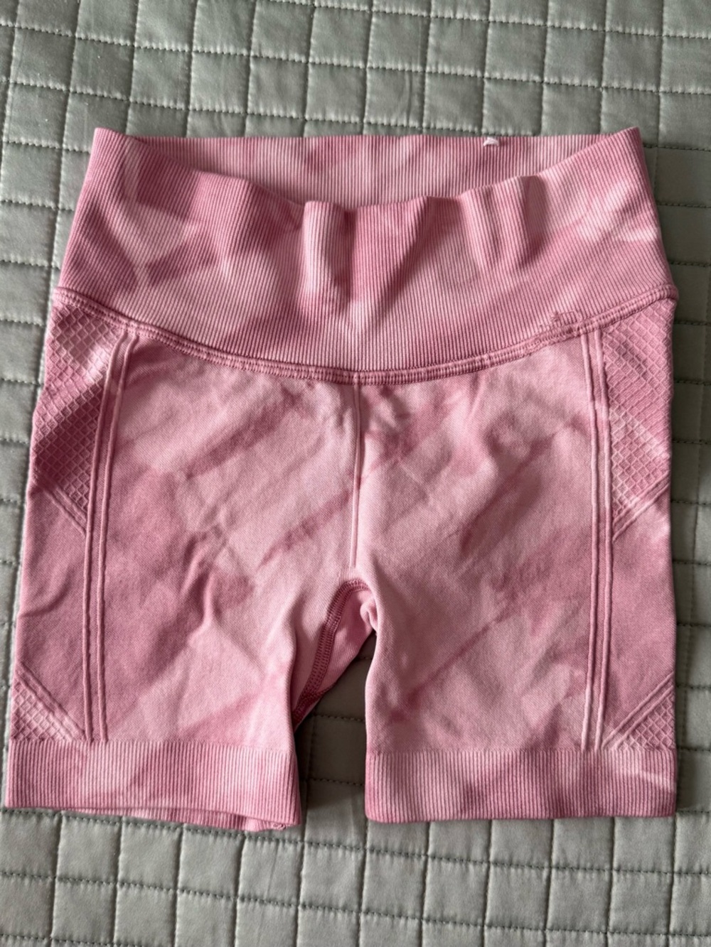 Girls all in motion Light Pink High-Rise Bike Shorts